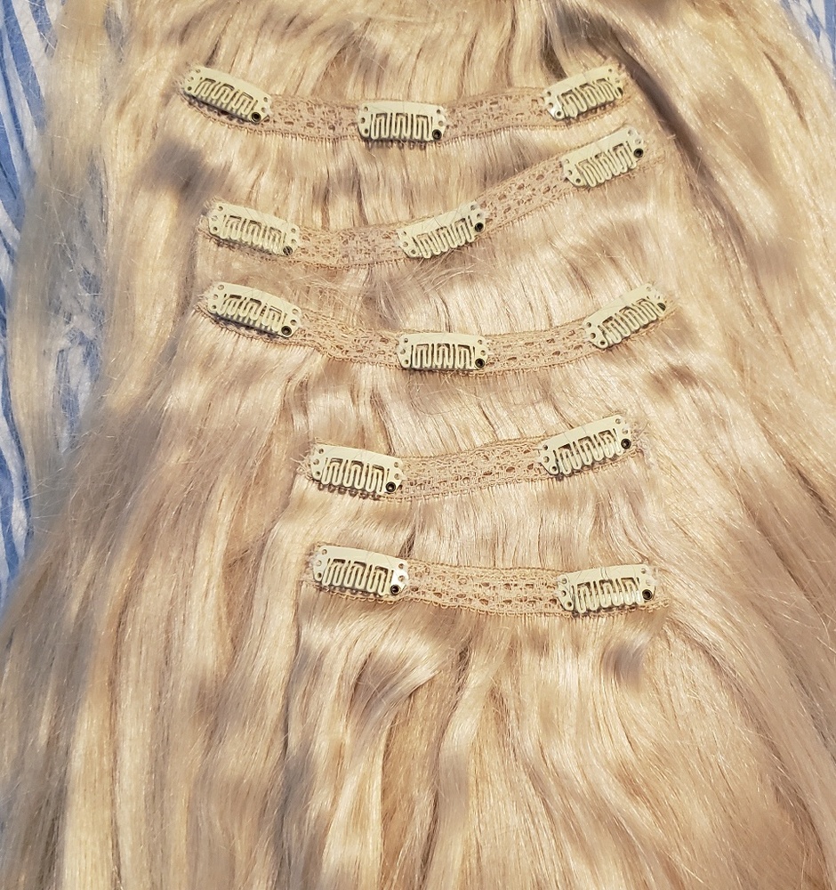 Bellami Lilly Hair Clip In Extensions Ash Blonde